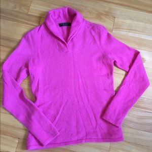 Pink cashmere sweater