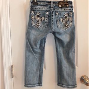 Girls Miss Me Capris