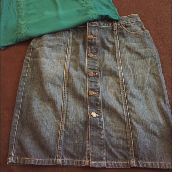 Banana Republic jean skirt
