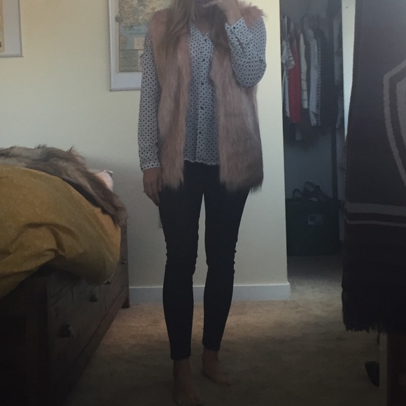H&M chiffon top