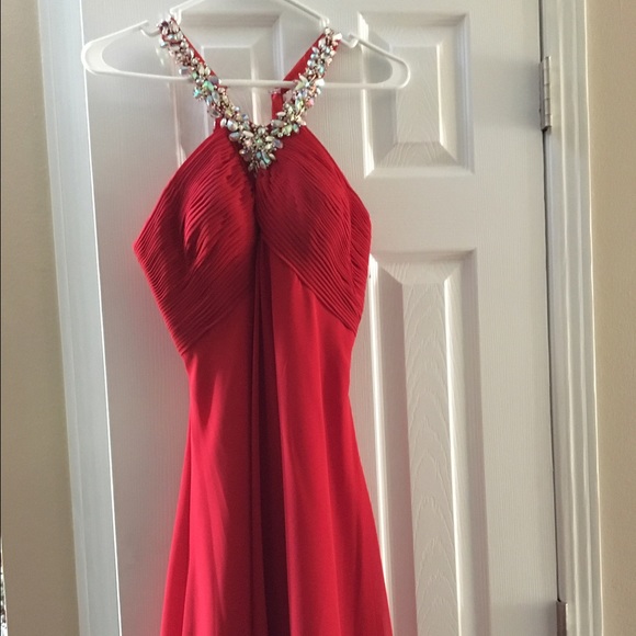 Red Homecoming dress