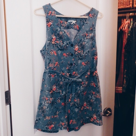 Urban Outfitters Pants - Kimchi Blue Linen Romper