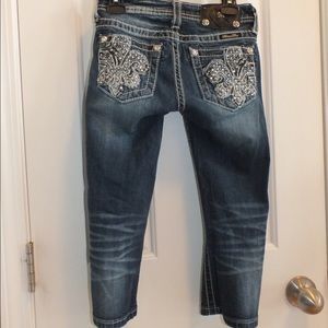 Girls Miss Me Capris