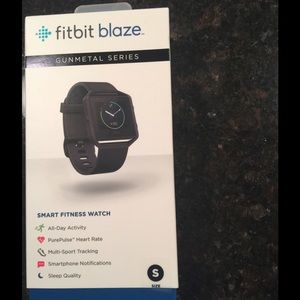 FItbit Blaze Smart Fitness Watch Gunmetal
