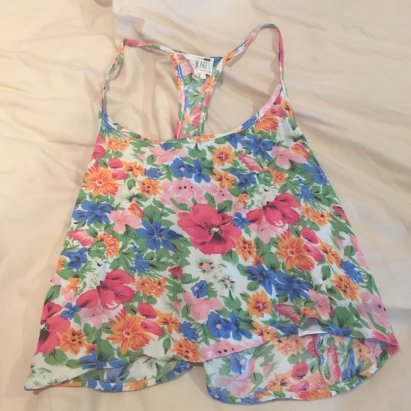 floral tank