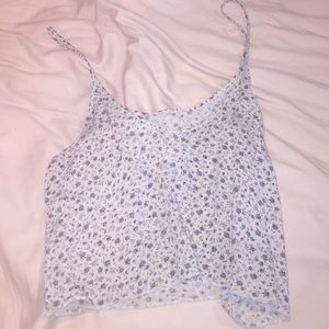 daisy floral crop top print brandymelville tank