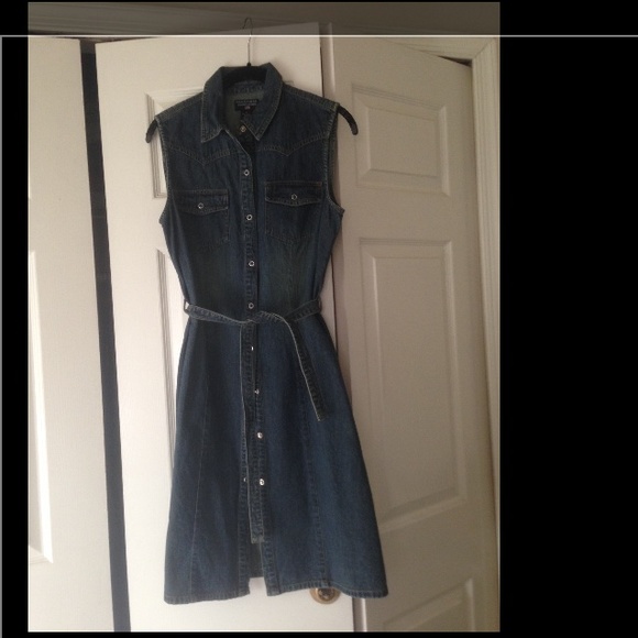 Ralph Lauren Jean Dress Sz 8