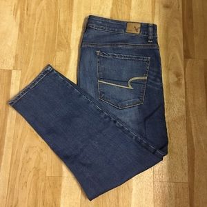 American Eagle Hi-Rise Jegging Crop Super Stretch