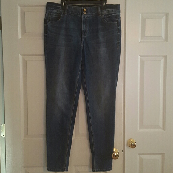 Lane Bryant Skinnies 18- Long