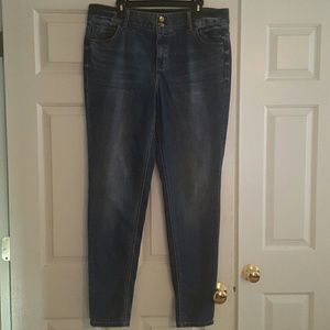 Lane Bryant Skinnies 18- Long
