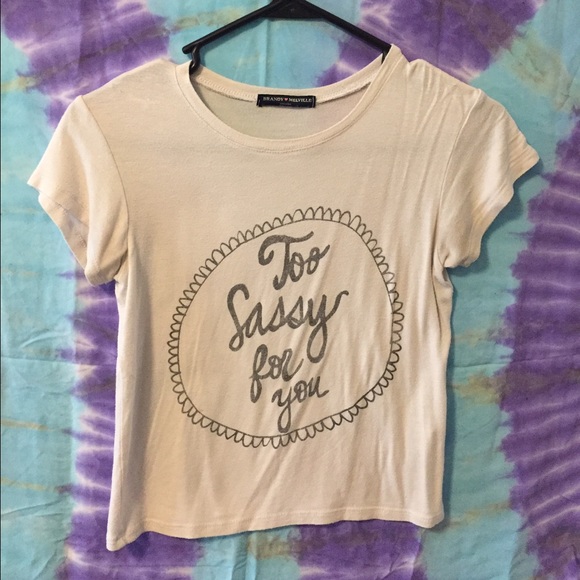 Brandy Melville crop top