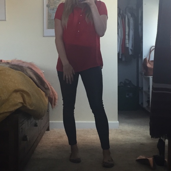 Charming Charlie chiffon top