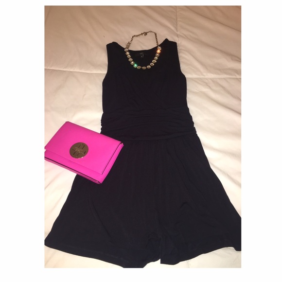 Black jersey romper