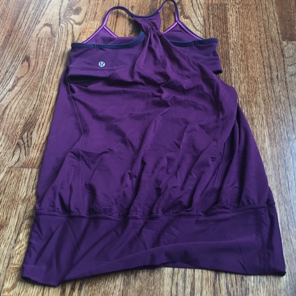 Lululemon No Limits tank racer back like new