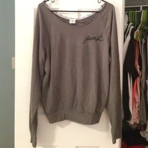 VS Pink Oversized Sweatshirt