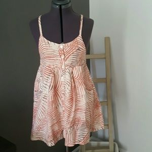 Urban Oufitters Kimichi Blue Boho Romper Dress