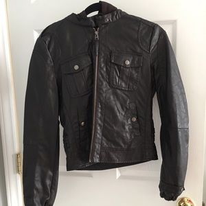 Leather jacket