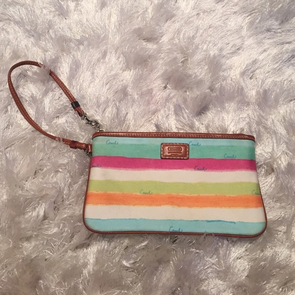 Authentic Coach wristlet