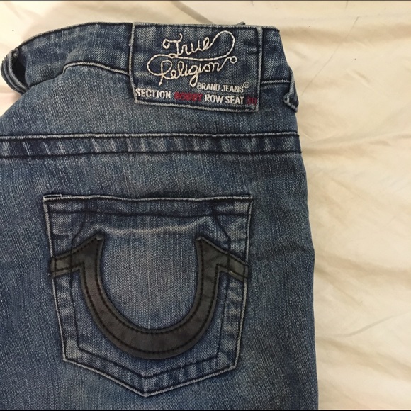 True Religion straight leg jeans