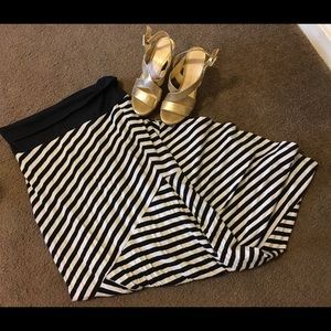 Striped Maxi Skirt