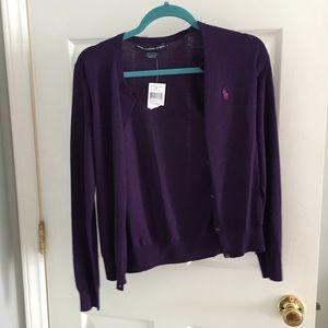 Polo cardigan