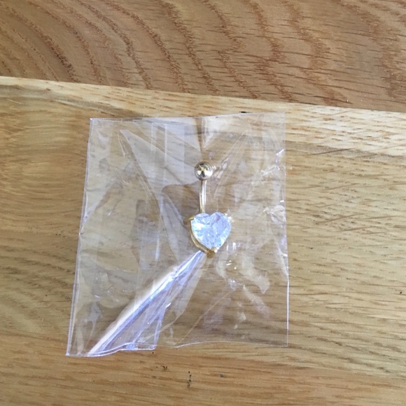 🚫🚫SOLD 🚫🚫 Rhinestone belly button ring - Picture 2 of 2