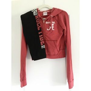 PINK University of Alabama Sweatshirt and Leggings
