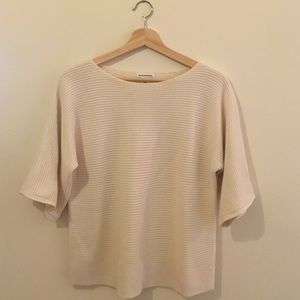 Club Monaco Lightweight Elbow Sleeve Sweater