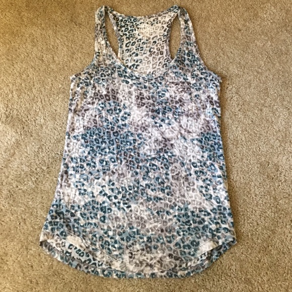 Leopard print tank top