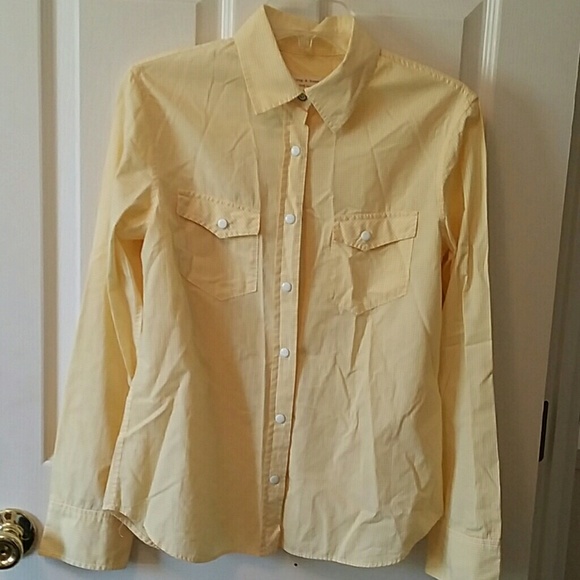 Rag and Bone Snap Button Blouse