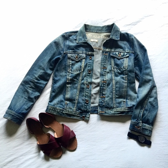 Madewell denim jacket size medium