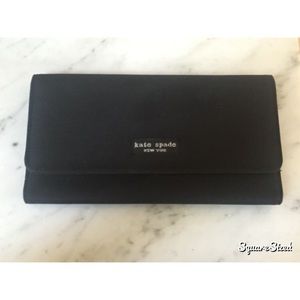 Authentic Black Kate Spade Wallet