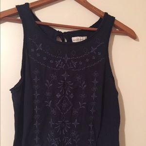 Navy Blue Top
