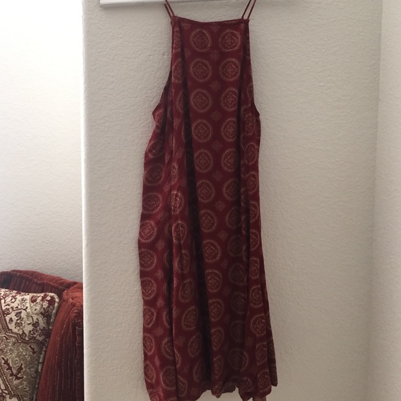 Brandy ❤️Melvile red Aztec dress