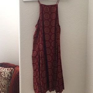 Brandy ❤️Melvile red Aztec dress