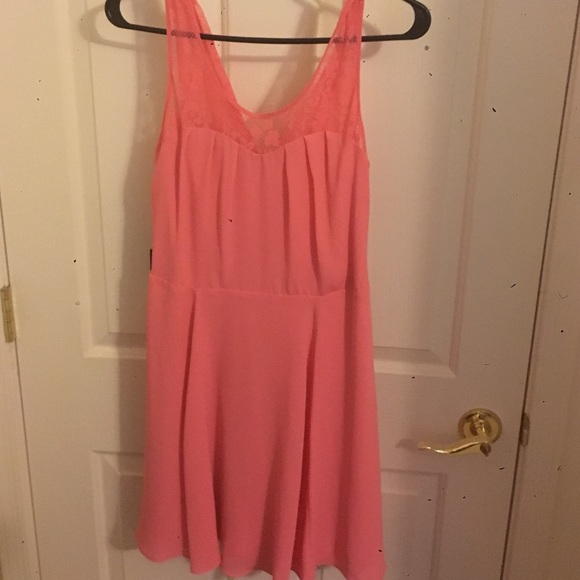 Salmon dress