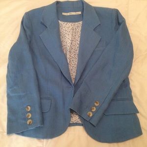 Linen blazer