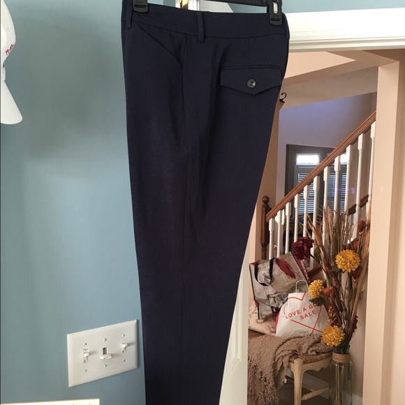 Classic navy dress slacks