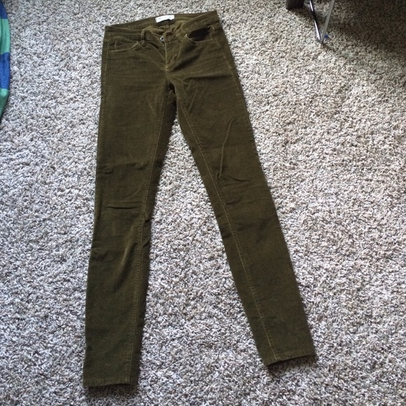 Madewell Skinny Corduroy Pants