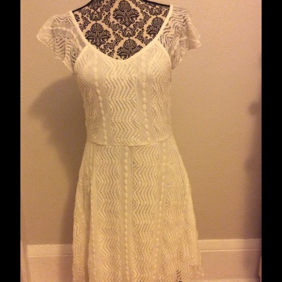 Flirty White Dress
