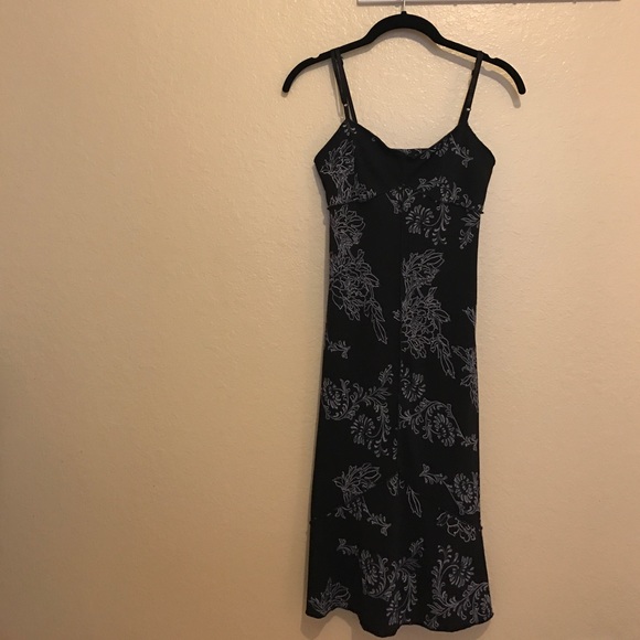 BCBG Black Floral Dress - Picture 5 of 8