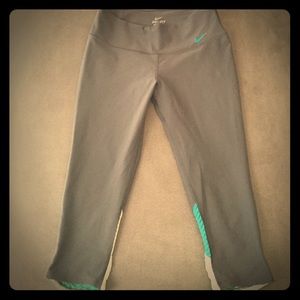 Gray Nike Dri-fit Workout Pants!!