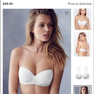 Strapless multiway bra