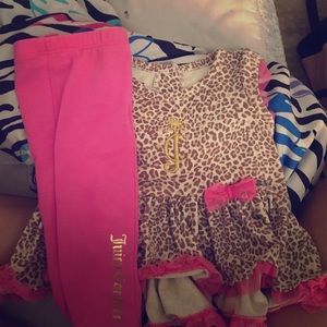 Juicy couture baby outfit 3/6 months