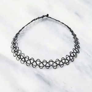 Black Stretchy Choker