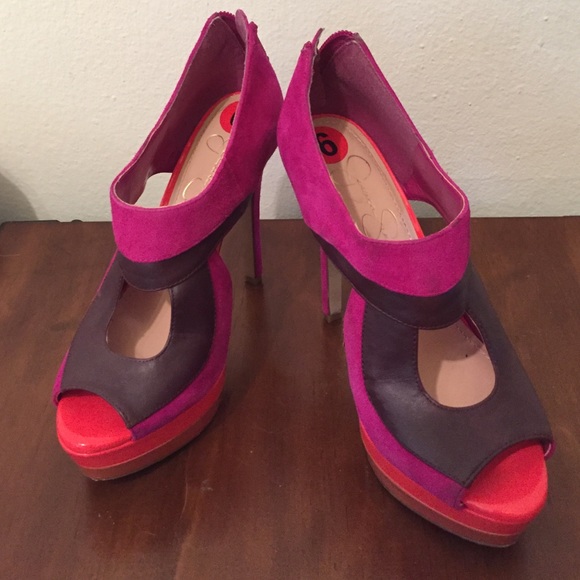 Jessica Simpson Platform Heels Sz 6
