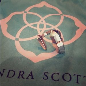 Kendra Scott Jordan Open Ring in Pyrite