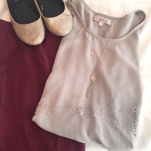 Downeast gray top