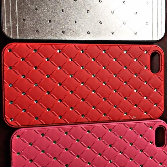 ☎️ Bundle * Three Rhinestone IPhone 5s Covers ❤️ - Picture 3 of 3