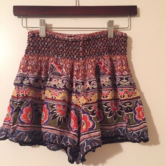 Tribal Printed Shorts